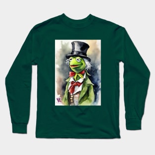 Kermit Scrooge Long Sleeve T-Shirt